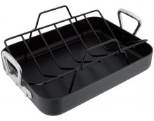 Stellar 6000 Hard Anodised Roasting Pan and Rack Stellar 6000 Hard Anodised Roasting Pan and Rack